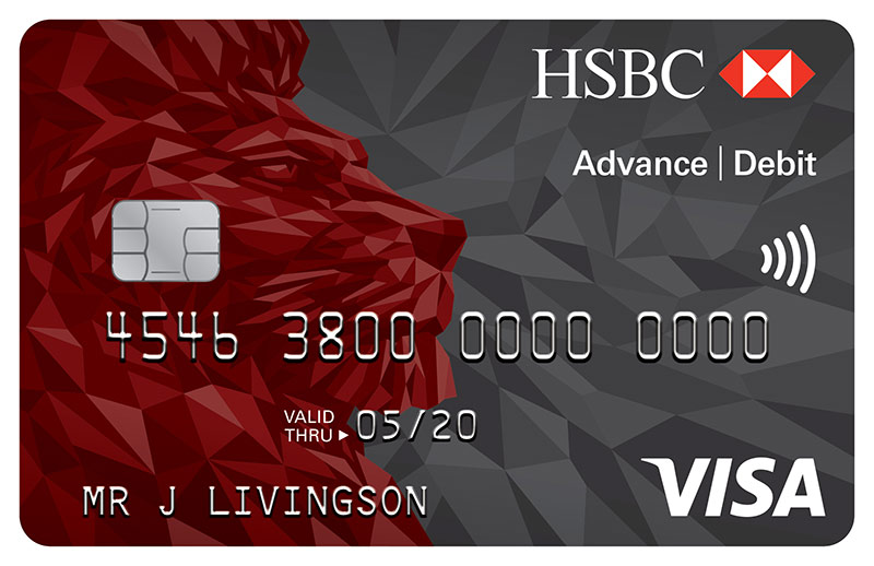 hsbc advance debit card