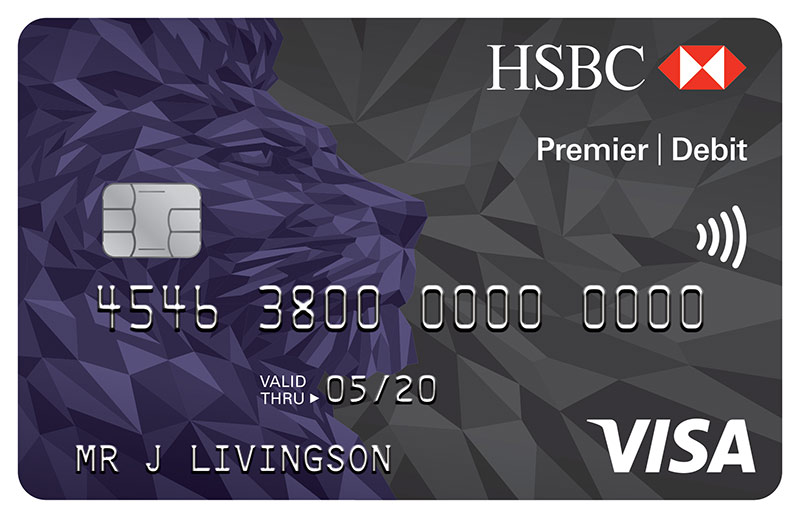 hsbc premier debit card